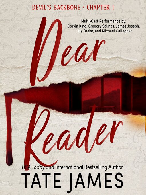 Title details for Dear Reader by Tate James - Available